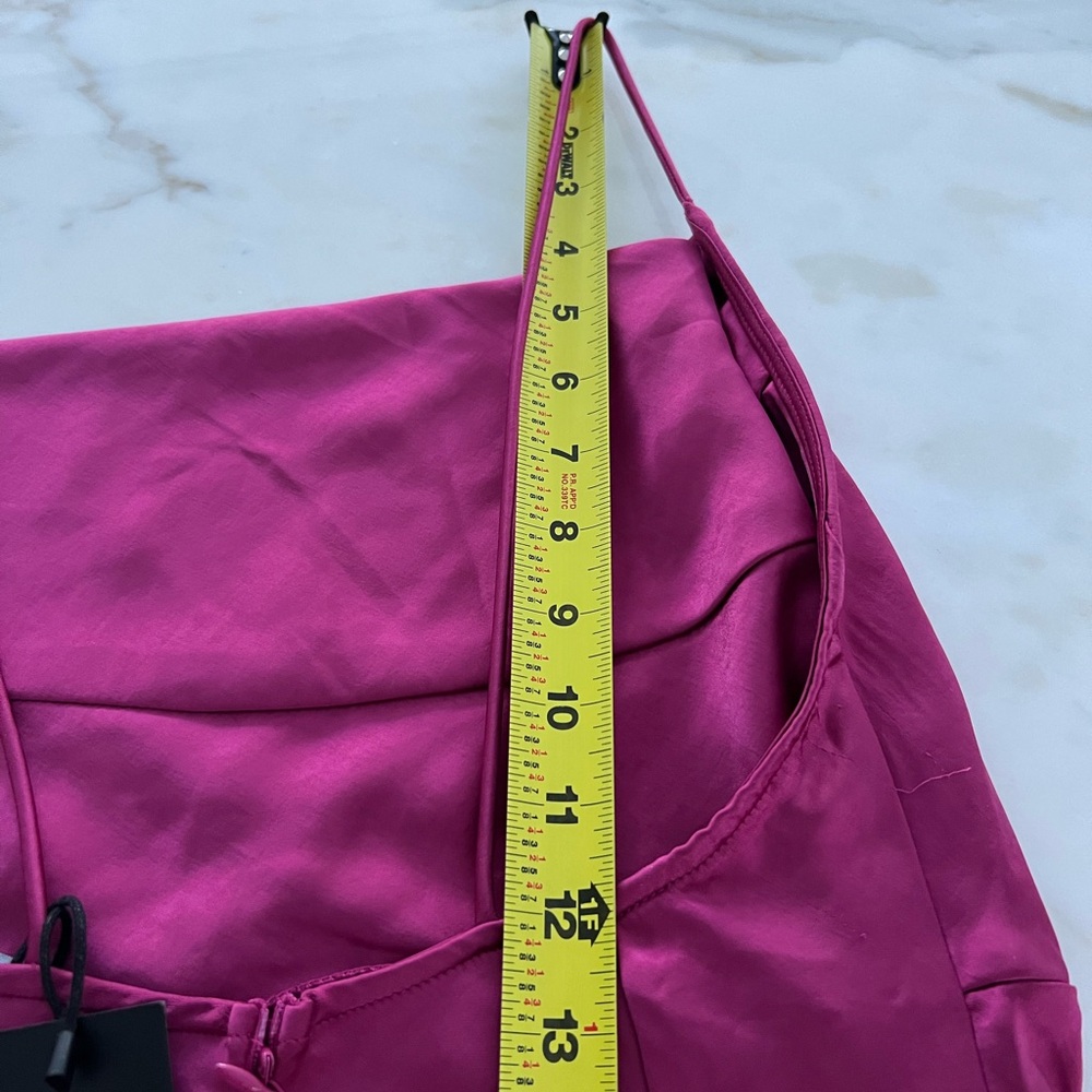 LIONESS Walk The Line Maxi Dress Magenta Size US 4 / AU 8 / Pink NWTS! - Picture 8 of 13